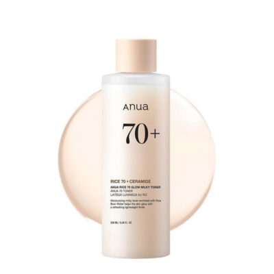 Anua Rice 70 +Ceramide Glow Milky Toner